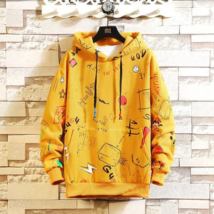 Mens Black Streetwear Hoodie