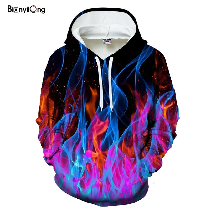 Flames Hoodie  3D