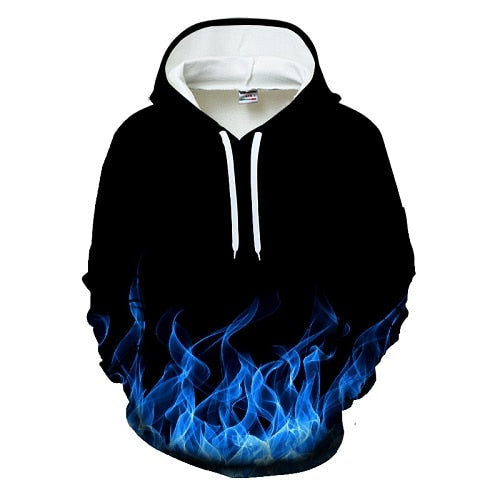Flames Hoodie  3D