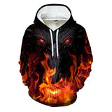 Flames Hoodie  3D
