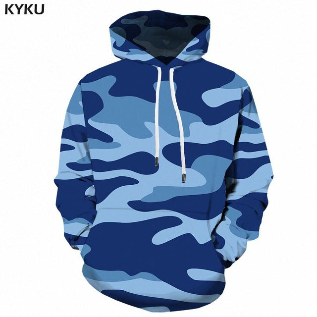 Camouflage Hoodie 3D