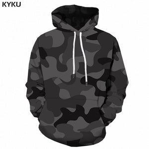 Camouflage Hoodie 3D