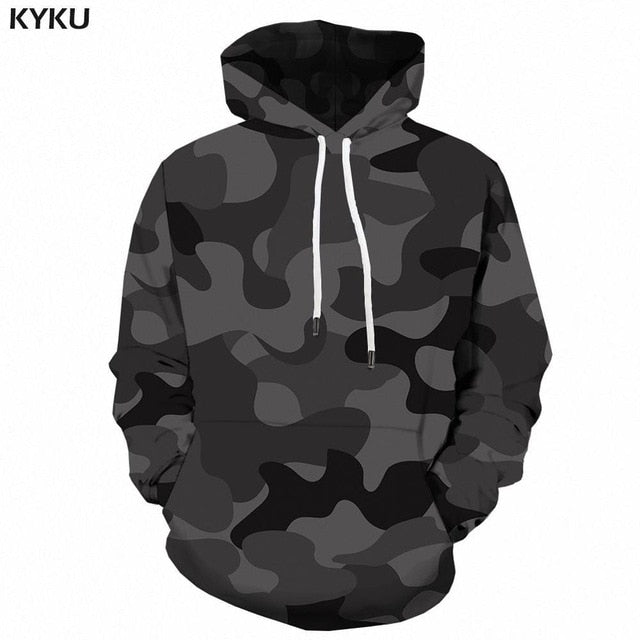 Camouflage Hoodie 3D