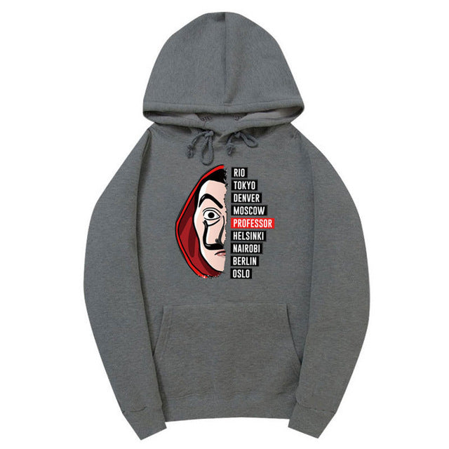La Ca Sa De Papel Money Hiest Hoodie