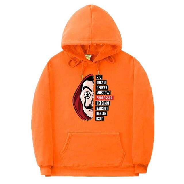 La Ca Sa De Papel Money Hiest Hoodie