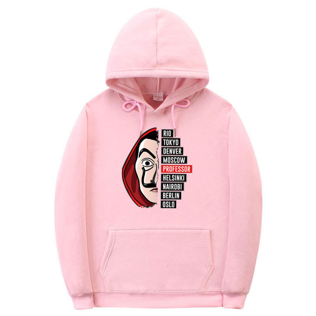La Ca Sa De Papel Money Hiest Hoodie
