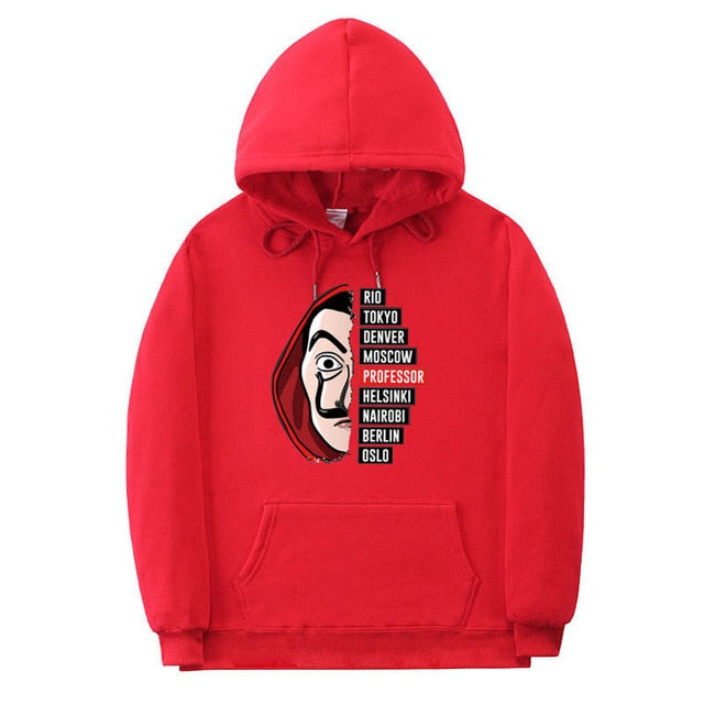 La Ca Sa De Papel Money Hiest Hoodie