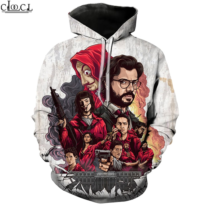 La Casa De Papel Hoodie 3D
