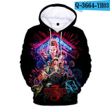 3D Stranger Things Hoodie