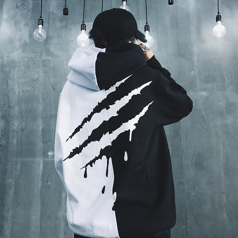 Color Black Hoodie