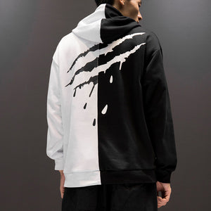 Color Black Hoodie
