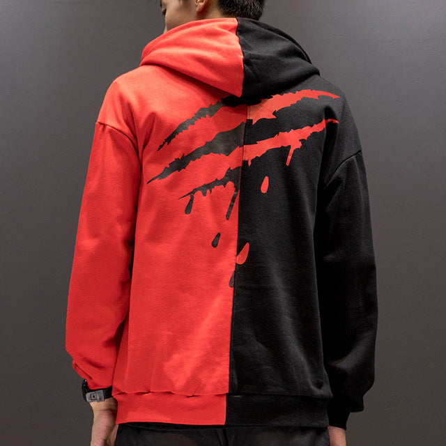 Color Black Hoodie