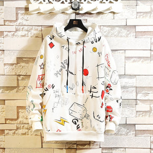 Mens Black Streetwear Hoodie